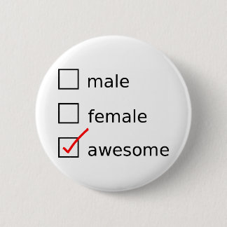 Macaron Rond 5 Cm Vérifiez-moi se boutonnent