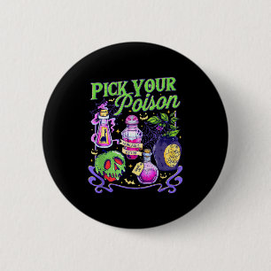 Macaron Rond 5 Cm Vérifiez Votre Ison Princesse Vintage Halloween 