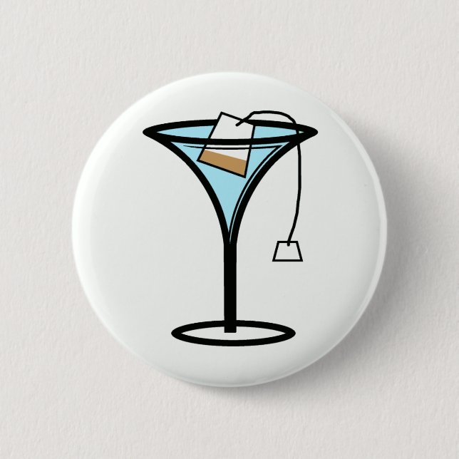 Macaron Rond 5 Cm Verre de bouton de STP seulement (Devant)