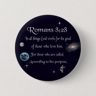 Macaron Rond 5 Cm verset de la Bible