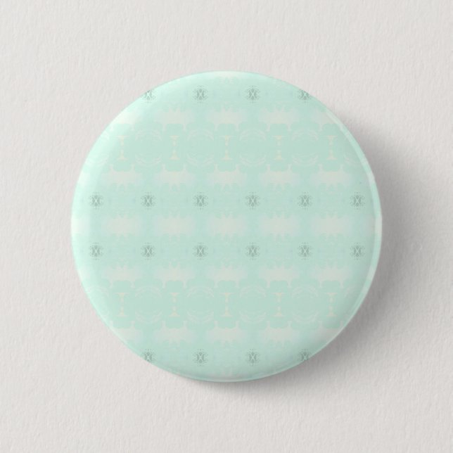 Macaron Rond 5 Cm vert (Devant)