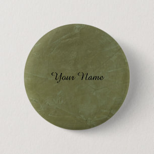 Macaron Rond 5 Cm Vert Uni