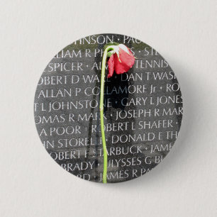 Macaron Rond 5 Cm vétérans du Vietnam commémoratifs