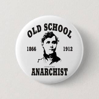 Macaron Rond 5 Cm Vieille école -- Voltairine de Cleyre