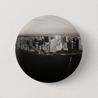 Macaron Rond 5 Cm Ville qui ne dort jamais