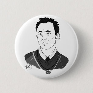 Macaron Rond 5 Cm Ville venteuse après la nuit Nicholas Bowens Butt