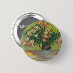 Macaron Rond 5 Cm Vincent Van Gogh Oleander