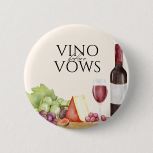 Macaron Rond 5 Cm Vino avant Vows Charcuterie Board Fête des mariées