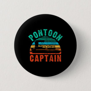 Macaron Rond 5 Cm Vintage Ponton Capitaine Bateau Bateau Bateau Bate
