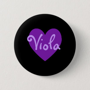 Macaron Rond 5 Cm Viola en violet