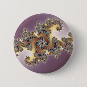 Macaron Rond 5 Cm Violet - Fractal