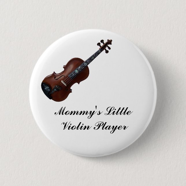 MACARON ROND 5 CM VIOLIN-BUTTON (Devant)