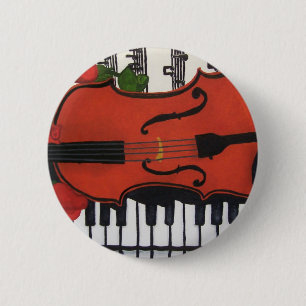 Macaron Rond 5 Cm violon