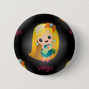Macaron Rond 5 Cm virgo kawaii