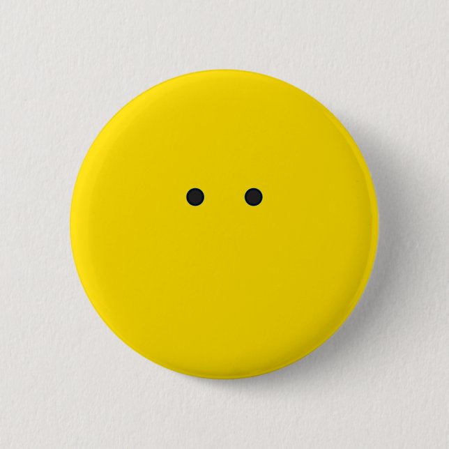 Macaron Rond 5 Cm Visage (Devant)