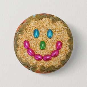 MACARON ROND 5 CM VISAGE DE NOURRITURE