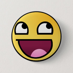 Macaron Rond 5 Cm Visage impressionnant