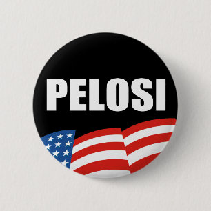 Macaron Rond 5 Cm Vitesse d'élection de NANCY PELOSI