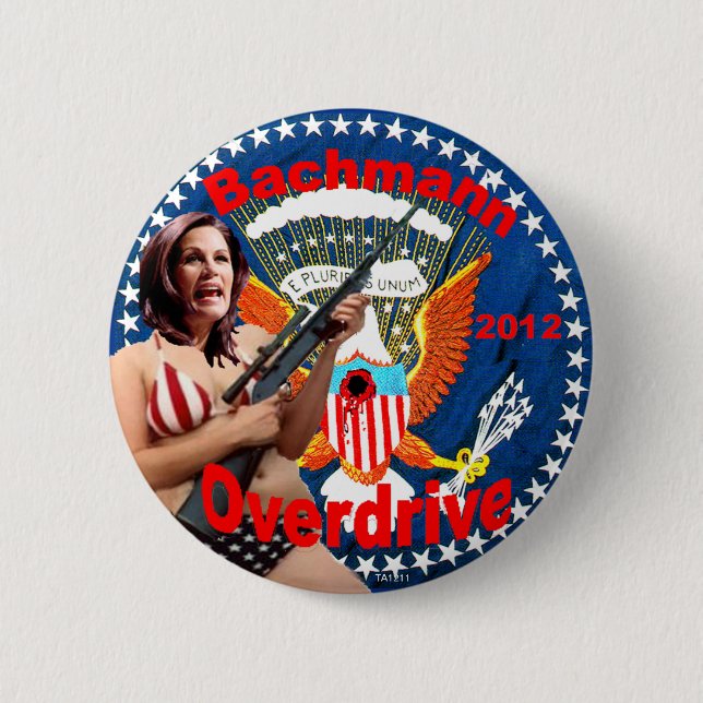 Macaron Rond 5 Cm Vitesse surmultipliée - bouton (Devant)