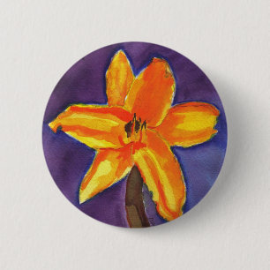 Macaron Rond 5 Cm Vivant Jour Lily