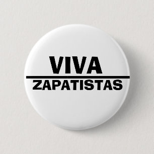 Macaron Rond 5 Cm Vivats Zapatistas