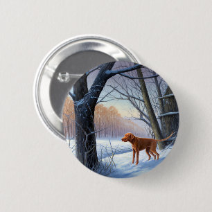 Macaron Rond 5 Cm Vizla Laisser neiger Noël