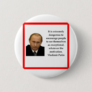 Macaron Rond 5 Cm Vladimir Poutine