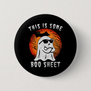 Macaron Rond 5 Cm Voici Une Feuille De Boite Halloween Ghost Fun Cad