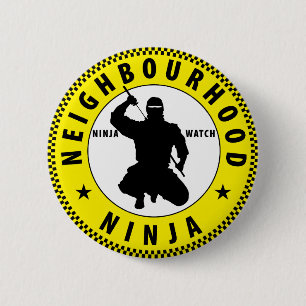 Macaron Rond 5 Cm voisinage Ninja