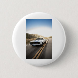 Macaron Rond 5 Cm Voiture musculaire rapide