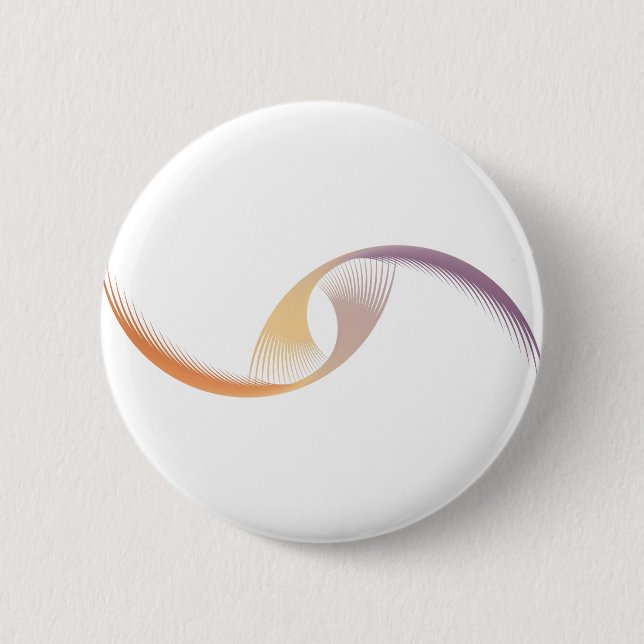 Macaron Rond 5 Cm Vol Abstrait (Devant)