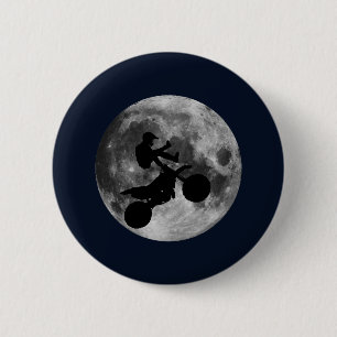 Macaron Rond 5 Cm Voler haut (motocross)