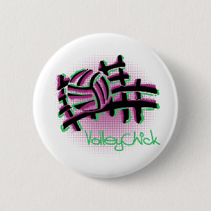 Macaron Rond 5 Cm VolleyChick Netzo