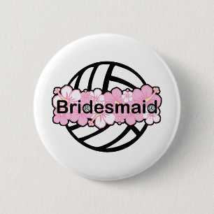 Macaron Rond 5 Cm VolleyChick VolleyBride