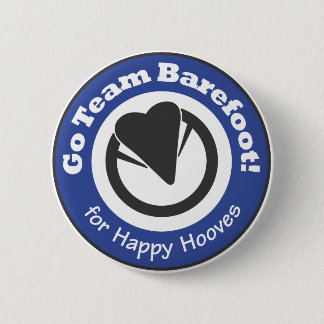 Macaron Rond 5 Cm Vont l'équipe aux pieds nus ! Bouton