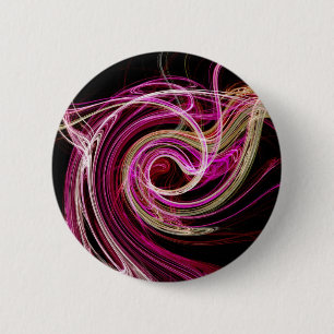 Macaron Rond 5 Cm Vortex rose