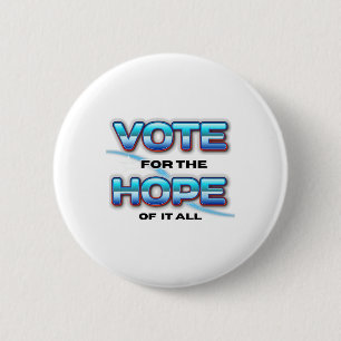 Macaron Rond 5 Cm Vote For Hope Kamala Harris Vote Harris Waltz 2024