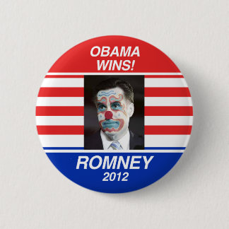 Macaron Rond 5 Cm Vote pour Romney
