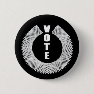 MACARON ROND 5 CM VOTE RBG
