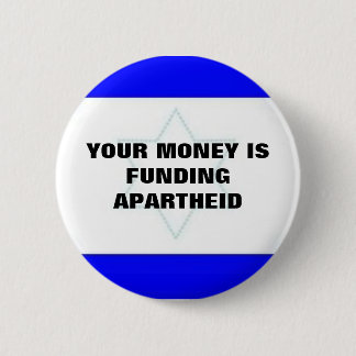 MACARON ROND 5 CM VOTRE ARGENT FINANCE L'APARTHEID
