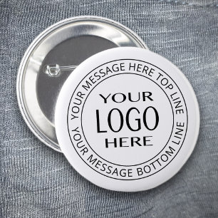 Macaron Rond 5 Cm Votre propre logo et votre propre texte circulaire