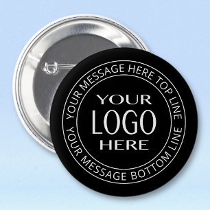 Macaron Rond 5 Cm Votre propre logo et votre propre texte circulaire