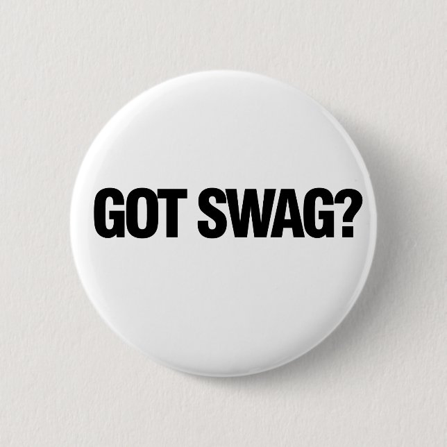 Macaron Rond 5 Cm Vous avez du Swag ? (Devant)