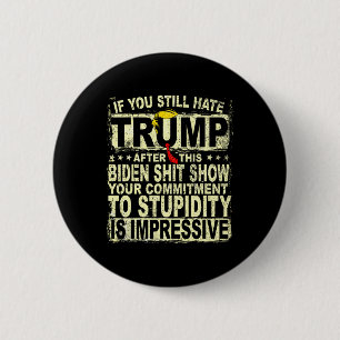 Macaron Rond 5 Cm Vous Détestez Encore Trump Après Ce Soutien À Trum