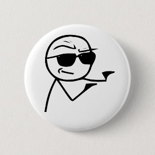 Macaron Rond 5 Cm Vous êtes l'homme - bouton de Pinback