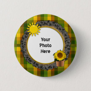 Macaron Rond 5 Cm Vous êtes mon Sunshine Sunflower Pinback bouton