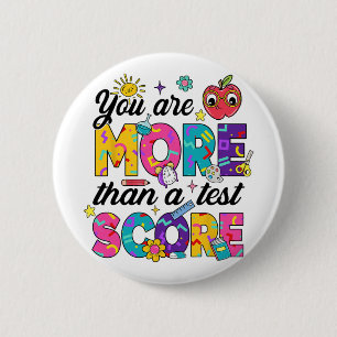 Macaron Rond 5 Cm Vous Êtes Plus Qu'Une Journée De Test Score Enseig