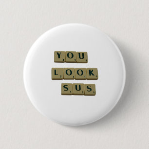 Macaron Rond 5 Cm Vous Regardez SUS Lettre Carreaux Great Quotes Cad