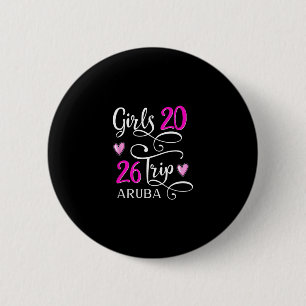 Macaron Rond 5 Cm Voyage de filles 2026 Aruby Vacances Croisière en