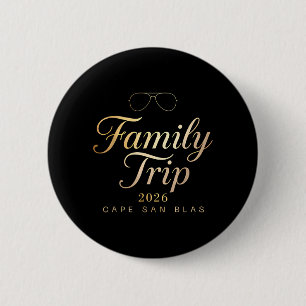 Macaron Rond 5 Cm Voyage en famille 2026 Cap San Blas Week-end 2026